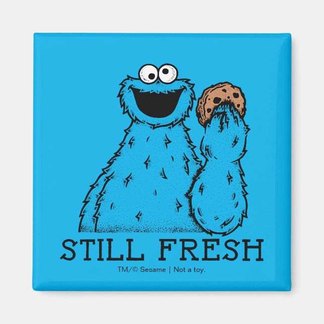Cookie Monster | Still Fresh Magnet (Front)