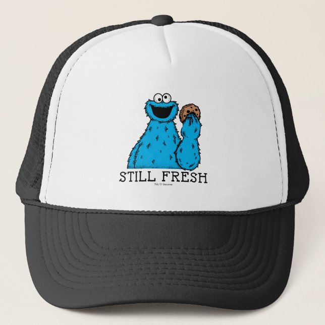 Cookie Monster | Still Fresh Trucker Hat (Front)