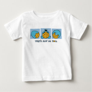 Cookie Monster   That's How Me Roll Baby T-Shirt