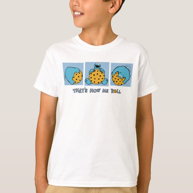 Cookie Monster | That's How Me Roll T-Shirt (Front)