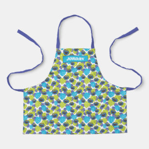Cookie Monster Tropical Pattern 2 Apron