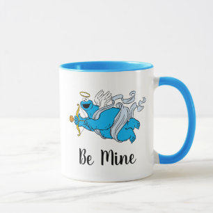 Cookie Monster Valentine's Cupid Mug