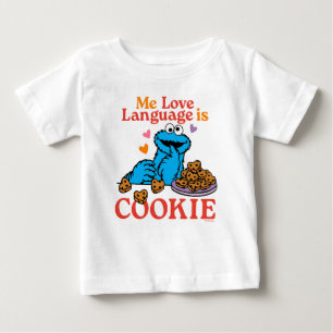 Cookie Monster   Valentine's Day Quote Baby T-Shirt