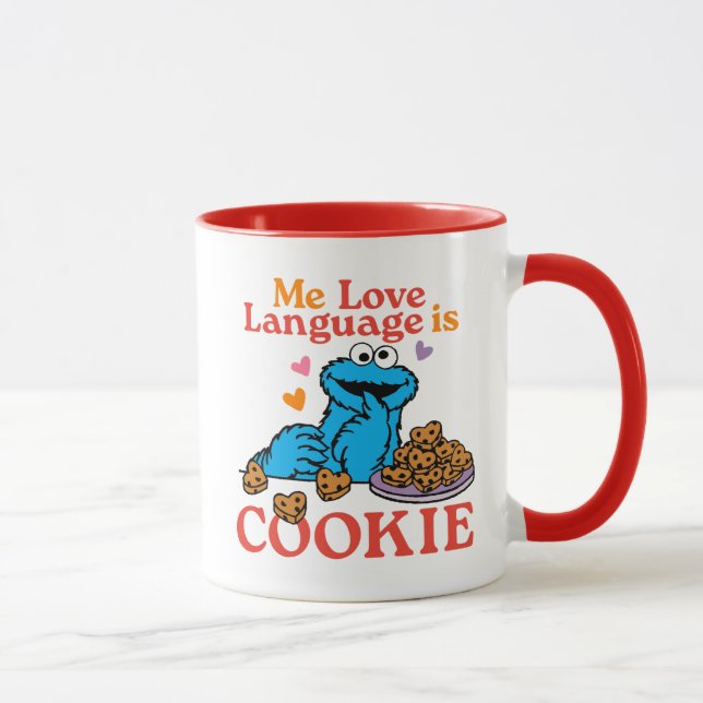 Cookie Monster | Valentine's Day Quote Mug (Right)