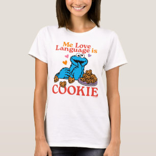 Cookie Monster Valentine's Day Quote T-Shirt