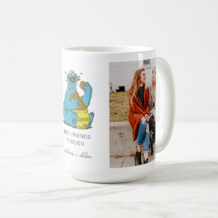 Cookie Monster Vintage   Best Friends - Photo Coffee Mug