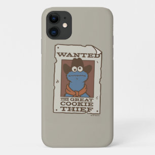 Cookie Monster   Wanted Poster iPhone 11 Case