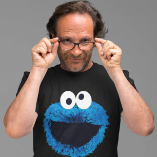 Cookie Monster   Watercolor Trend Tri-Blend Shirt