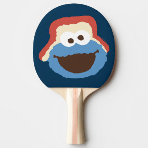 Cookie Monster Woodland Face Ping Pong Paddle