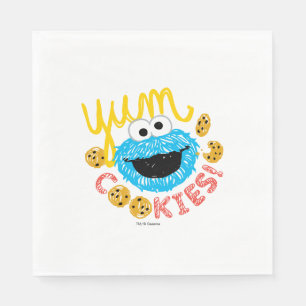 Cookie Monster Yum Napkin