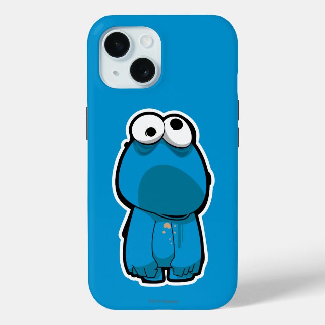 Cookie Monster Zombie Case-Mate iPhone Case (Back)