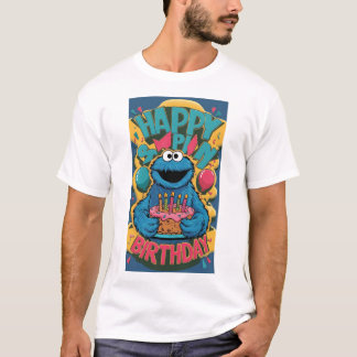 "Cookie Monster's Birthday Bash: Pop Edition!" T-Shirt