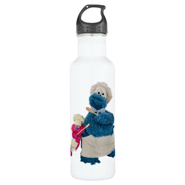 Cookie Monster's Food Truck Partners 710 Ml Water Bottle (Front)
