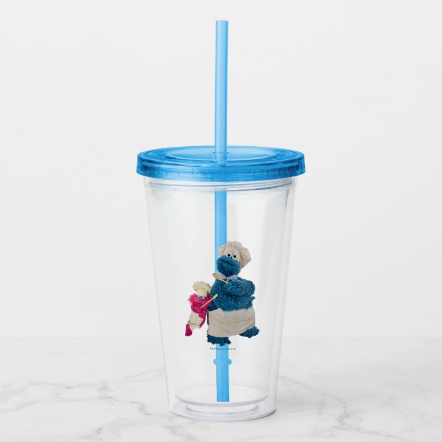 Cookie Monster's Food Truck Partners Acrylic Tumbler (Front)