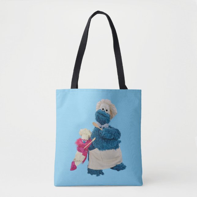 Cookie Monster's Food Truck Partners Tote Bag (Front)