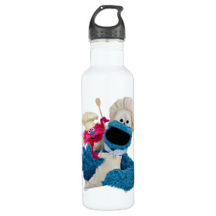 Cookie Monster's Foodie Truck Friends 710 Ml Water Bottle