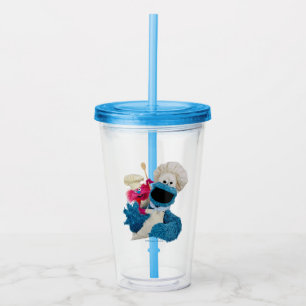 Cookie Monster's Foodie Truck Friends Acrylic Tumbler
