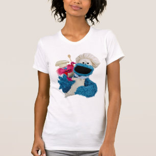 Cookie Monster's Foodie Truck Friends T-Shirt