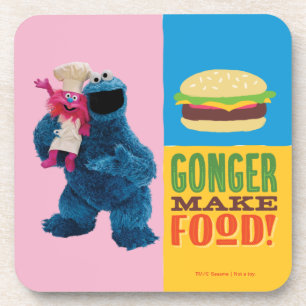 Cookie Monster's Foodie Truck   Gonger Make Food Coaster
