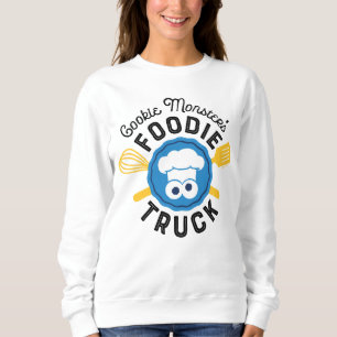 Cookie Monster's Foodie Truck Logo Sweatshirt
