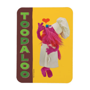 Cookie Monster's Foodie Truck Toodaloo Magnet