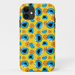 Cookie Monter and Cookies Pattern iPhone 11 Case