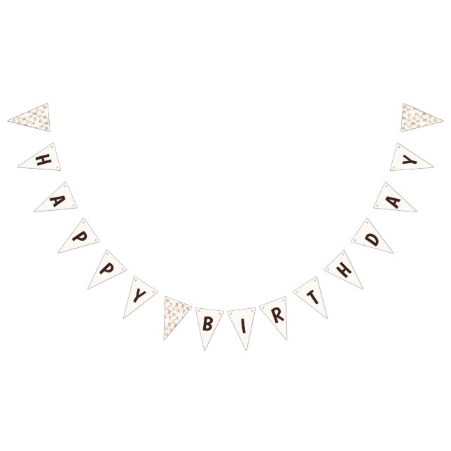 Cookie & Mouse Kids Party Bunting Flags (All)