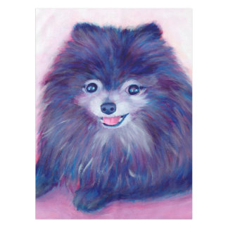 Cookie, My Purple Pomeranian Tablecloth