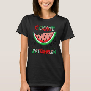 Cookie Of The Little Watermelon Summer Matching Fa T-Shirt