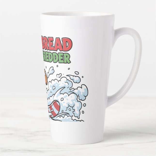 Cookie on Board Latte Mug (Right)