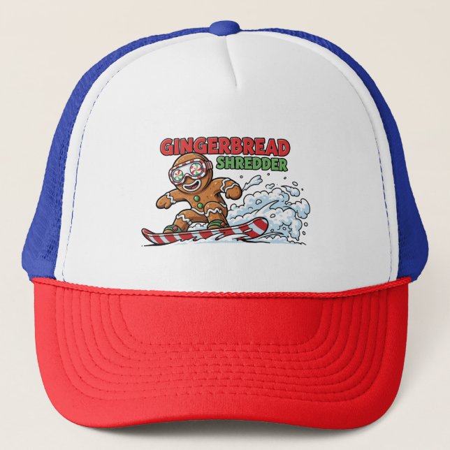 Cookie on Board Trucker Hat (Front)