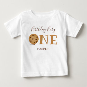 Cookie One 1st First Birthday Baby T-Shirt