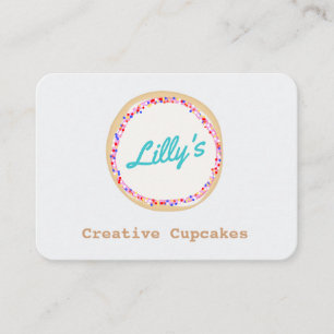 Cookie or Cupcake Baker  Business Card