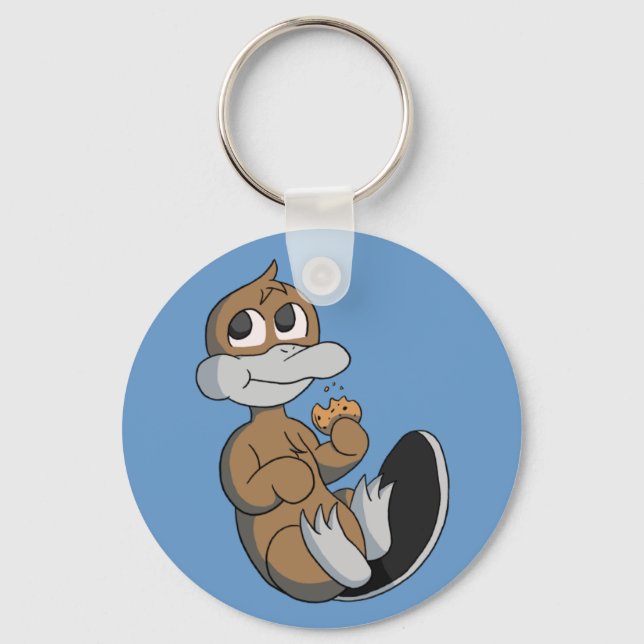 Cookie Platypi Keychain (Front)