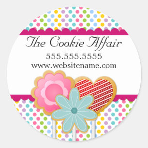 Cookie Pops Bakery Box Seals