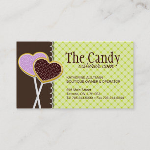 Cookie Pops Business Cards