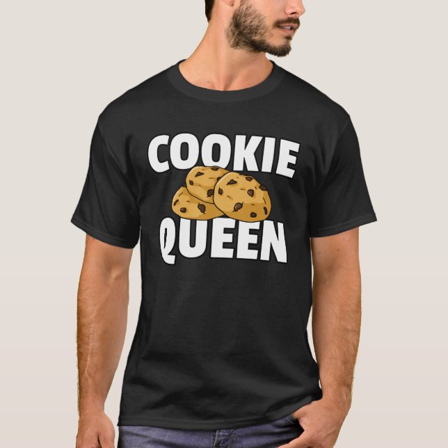 Cookie Queen  Chocolate Chip Dealer T-Shirt (Front)