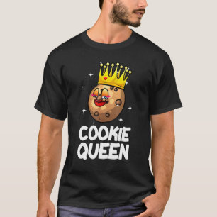 Cookie Queen For Men Cool Culinary Baker Baking T-Shirt
