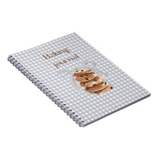 Cookie Recipe Notebook for Home Bakers.