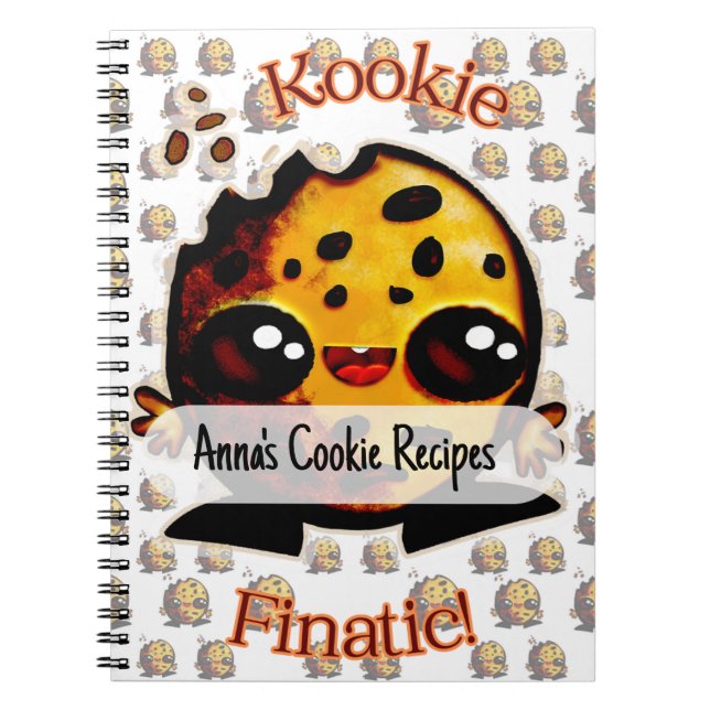 Cookie Recipes!  Notebook (Front)