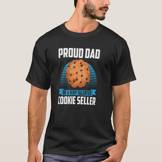 Cookie Scout For Cookie Dealer Cookie Seller Cooki T-Shirt (Front)