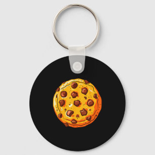 Cookie Shirt Men Women Kids Chocolate Chip Cookie  Key Ring