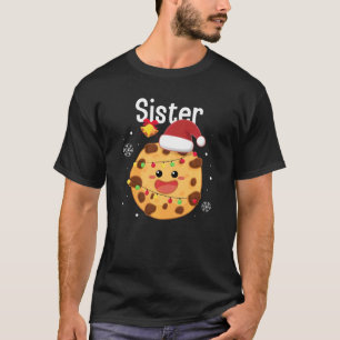 Cookie Sister Santa Family Pajama Matching T-Shirt