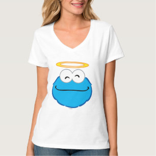 Cookie Smiling Face with Halo T-Shirt