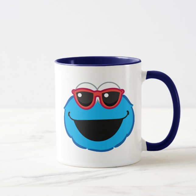 Cookie  Smiling Face with Sunglasses Mug (Right)