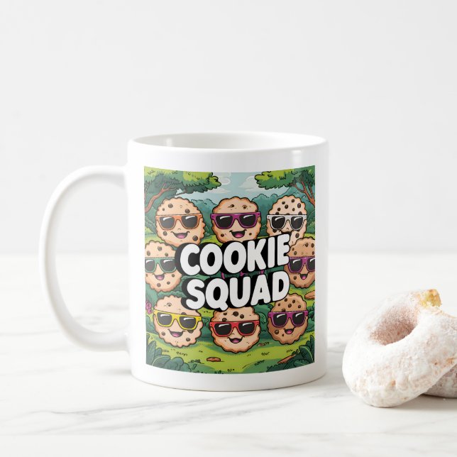 Cookie Squad Coffee Mug (With Donut)