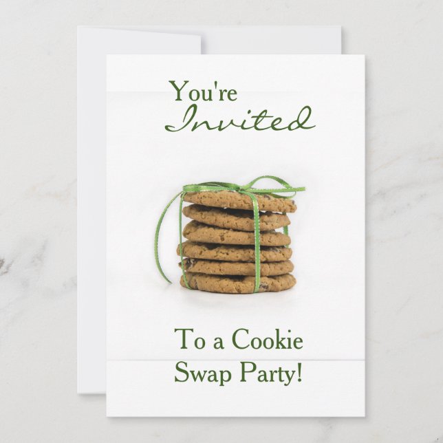 Cookie Swap Holiday Invitation (Front)