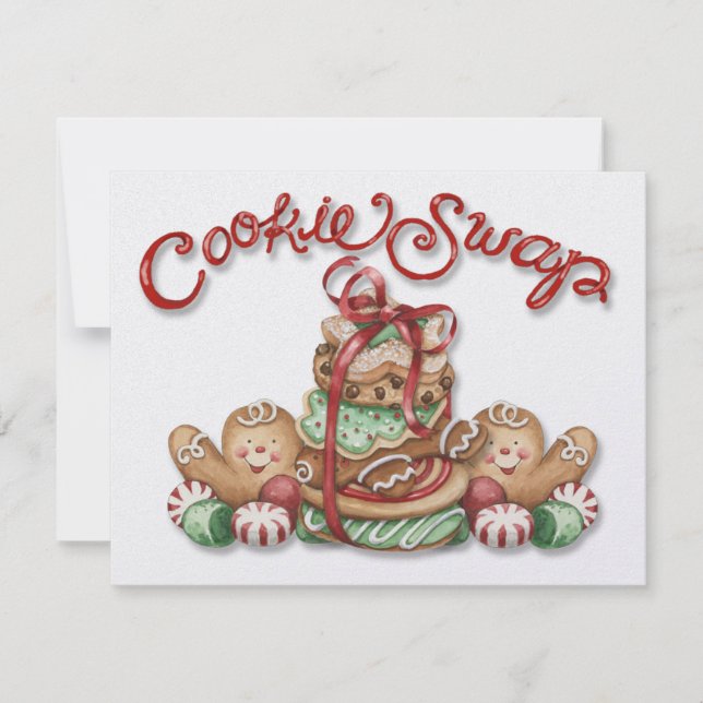 Cookie Swap Invitation - SRF (Front)