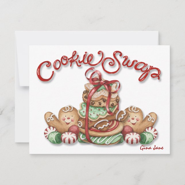Cookie Swap Invitation - SRF (Front)