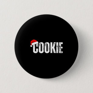 Cookie Taster Cookie Christmas Matching Couple  6 Cm Round Badge